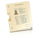 file, journal, patient icon