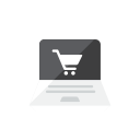 online, shopping svg vector icon