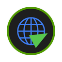 download, internet, manager icon