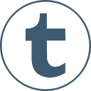tumblr svg vector icon