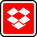 dropbox, media, social svg vector icon