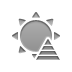 sun,pyramid icon