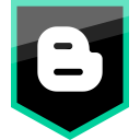 blogger, logo, media, social svg vector icon