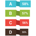 business graph, business growth, graph, growth, infographic svg vector icon