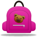 schoolbag,girl icon