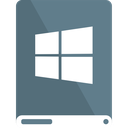 bg, drive, white, windows icon