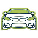 auto, car, mercedes benz, mersedes, transport, travel svg vector icon