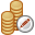 coin,stacks,gold,edit,pay,payment,cash,currency,money,write,writing,check out,credit card icon