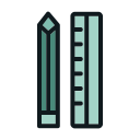 art, color, design, drawing, illustration, pencil svg vector icon