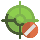 aim,cancel icon