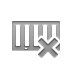 send,container,cross icon