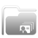 folder,contact icon