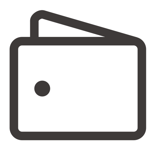 Wallet svg vector icon