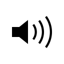 high, volume svg vector icon