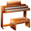 hammond, instrument, organ icon