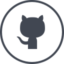 github, media, online, social svg vector icon