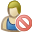 athlete, delete icon