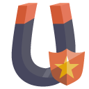 physics,magnet,shield icon