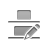 distribute,vertica,bottom,pencil icon