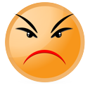 unhappy icon