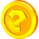 coin, question icon