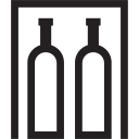 alcohol, bar, drinks, flamable, liquid, minibar svg vector icon