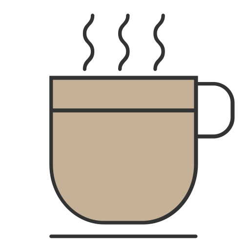 Coffee svg vector icon