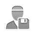 nurse,diskette icon