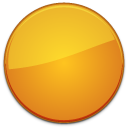 blank,badge,orange,empty icon