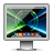 glossy, legacy, screen, tron icon