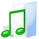 folder,music icon