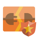 disconnect,shield icon