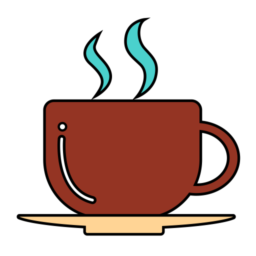 Coffee svg vector icon