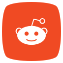media, reddit, social svg vector icon