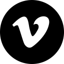 vimeo svg vector icon
