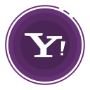 social media , yahoo svg vector icon