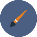 art, brush, design, draw, drawing svg vector icon