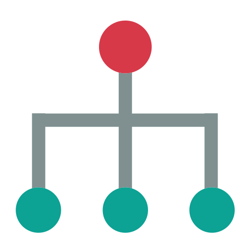Tree Diagram svg vector icon