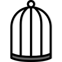 cage, colour, harry, hedwigs, owl, potter svg vector icon