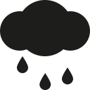 rain svg vector icon