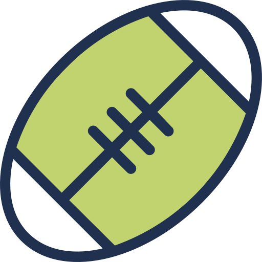 Rugby svg vector icon
