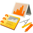 results, track icon