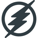 book, comic, dc, flash, movie svg vector icon