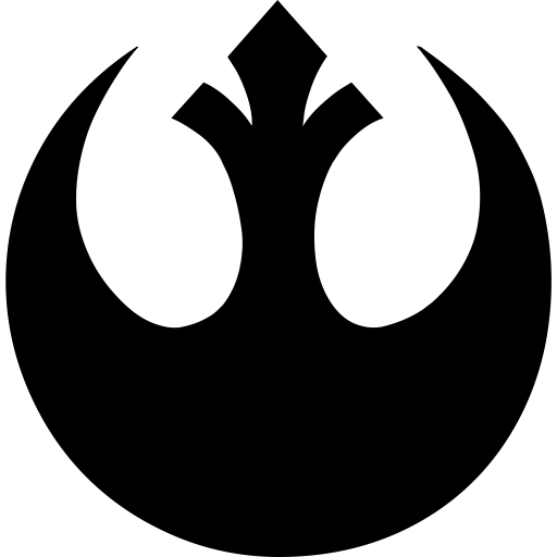 Rebel svg vector icon