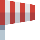 weather, wind, windy svg vector icon