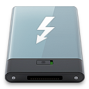 graphite, thunderbolt, w icon