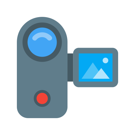 Camcorder svg vector icon