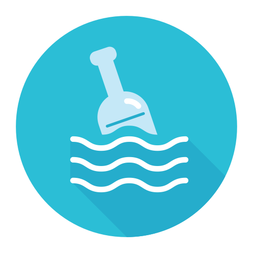 Drift Bottle svg vector icon