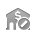 bank,cancel icon