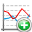 add, linechart icon